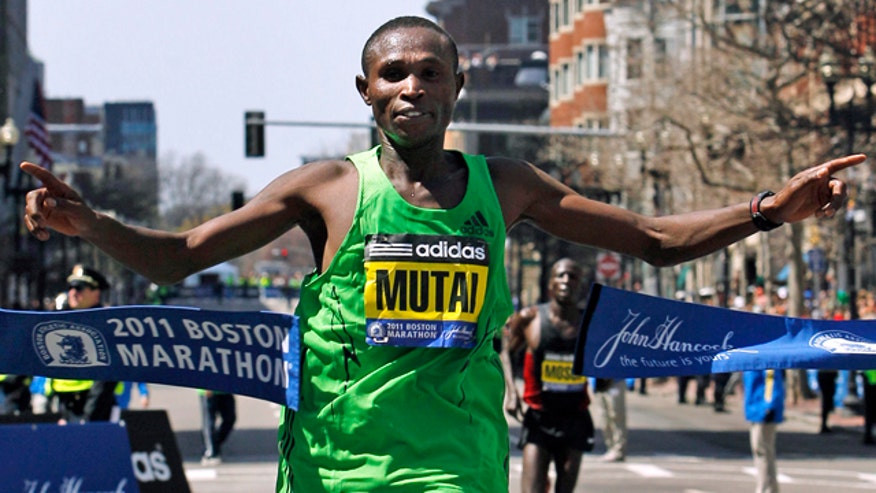 Boston Marathon Winner Geoffrey Mutai